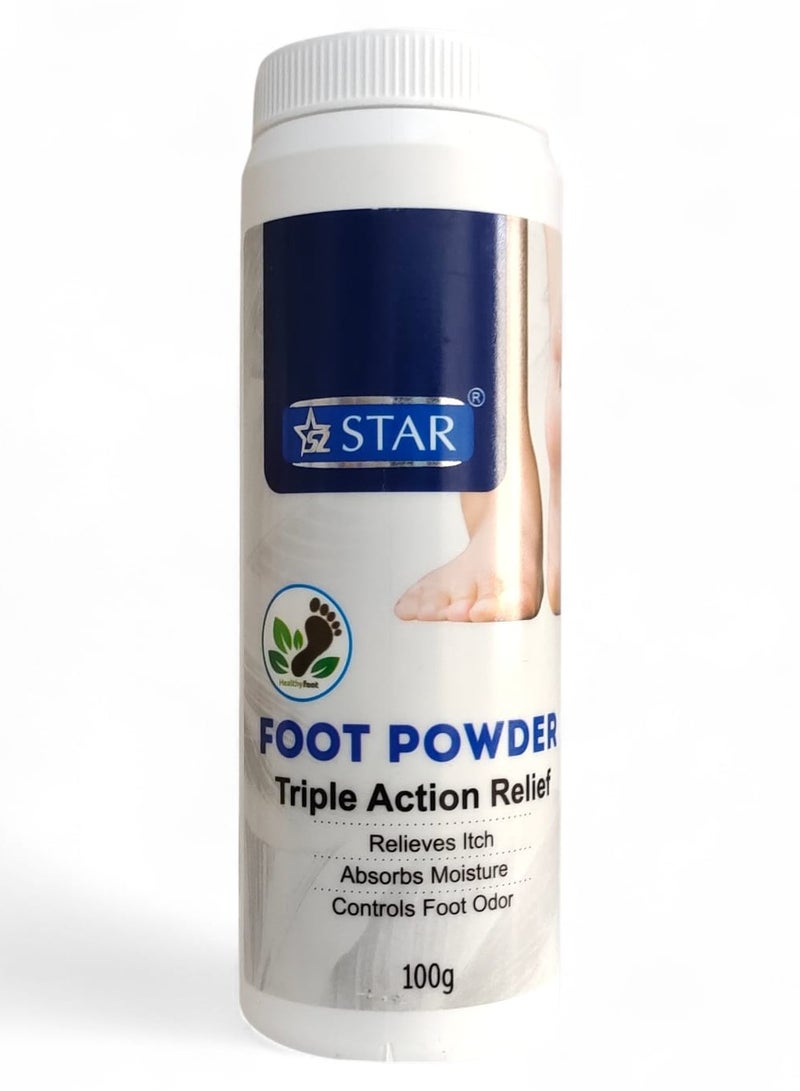Foot Powder Triple Action Relief 100g